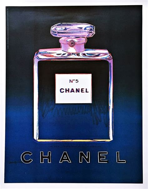 andy warhol chanel no 5 blue and yellow amount|chanel no 5 artchive.